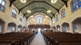 Reminiscing Roncesvalles United Church Toronto ChildhoodChurch flowergirl schoolchoir [upl. by Yenatirb]