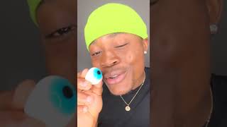 Sour eye poppers from BUSSIN snacks shorts tiktok review candy [upl. by Sims278]