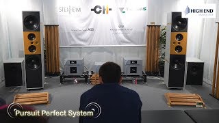 Steinheim CH Precision TechDAS Artesania Audio AGS  High End Munich 2018 HiFi Show [upl. by Tehcac]