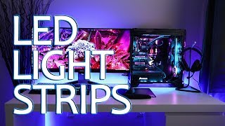 Best LED Light Strip ALED Lighting Kit Review [upl. by Lilhak]