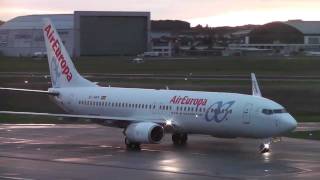 Air Europa 737800 at FDH HD [upl. by Delanty]