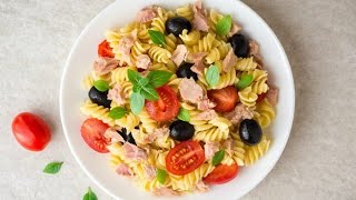 INSALATA DI PASTA i TRUCCHI per farla Buona [upl. by Karlens]