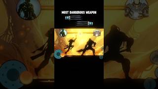 MOST DANGEROUS WEAPON IN SHADOW FIGHT 2  shortsfeed shadowfight2 [upl. by Orford]