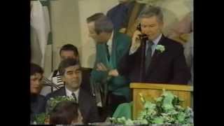 Billy Bulger South Boston St Patricks Day Breakfast 1987 [upl. by Niala483]