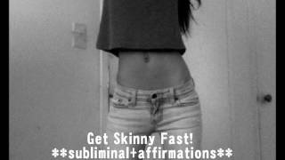 Become Skinny FAST 100 GUARANTEED affirmationsbinaural beats [upl. by Durgy788]