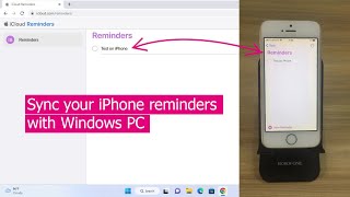 Sync your iPhone Reminders with Windows PC [upl. by Wadesworth128]