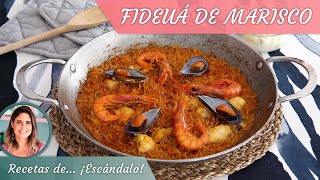 FIDEUÁ DE MARISCO y pescado ¡súper sabrosa [upl. by Phenica474]