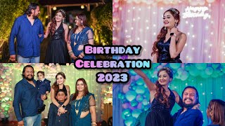 Grand Birthday Celebration 2023 in Life Of Bindass Kavya amp Chikoo Baby Black Dress amp Lots of Gifts [upl. by Ennoira]