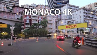 Monaco 4K  Billionaires Playground  Sunset Drive [upl. by Aij]