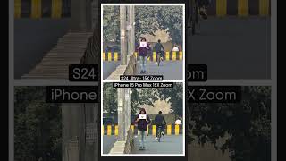 S24 Ultra vs iPhone 15 Pro Max Zoom Test [upl. by Leticia]