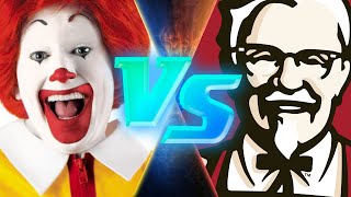 McDonalds vs KFC  MUGEN [upl. by Nirred]