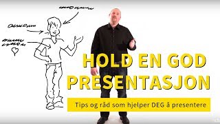 Presentasjoner  råd og tips som hjelper deg å presentere [upl. by Nanah910]