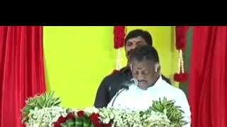 History of Vanniyakula Kshatriyar l OPS Speech l Vanniyar [upl. by Abdulla]