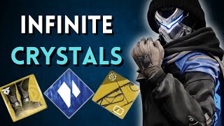 SO MANY CRYSTALS STASIS HUNTER SHATTERDIVE BUILD Season of the Wish [upl. by Odarbil]