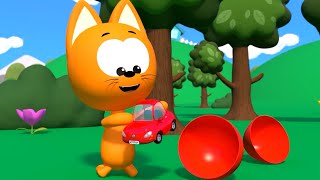 MEOW MEOW KITTY GAMES  all episodes about toys  compilation  cartoon [upl. by Nored796]