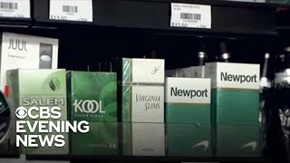 FDA moves to ban sales of menthol cigarettes [upl. by Nalla]