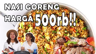 NASI GORENG SAMPAH HARGA 500rb ISINYA DAGING ASAP 1KG [upl. by Eniahs]