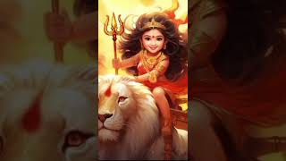 Sher per Sawar Hoke Aaja Sherawaliye youtubeshorts durgamaa Navratri bhajan matarani status [upl. by Gerger]