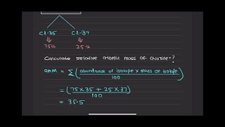 2 Isotopes And Relative Atomic Mass  IGCSE And O Levels Chemistry [upl. by Lexi530]