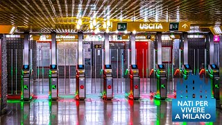 Nuovi tornelli anti saltatori metro Milano ecco i primi installati a San Donato [upl. by Aitan]