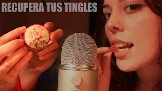 🎧Recupera tus COSQUILLAS✨  Video para personas que NO sienten ASMR  gemelas mouth sounds gotero [upl. by Strenta615]