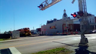 Early Noon Afternoon WESTBOUND LIFW Long CFE Mixed Freight Train 10072024 [upl. by Analahs284]