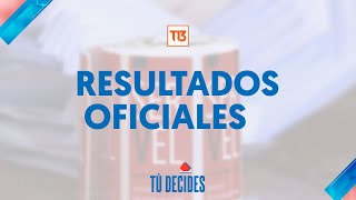 T13 EN VIVO Resultado elecciones en Chile 2024  Conteo de votos y primeros resultados [upl. by Nylac317]