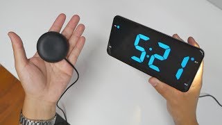 Digital Clock with Bed Shaker  No excuses to not wake up anymore [upl. by Jeromy15]