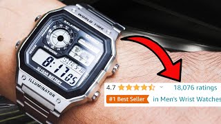 I bought the HIGHEST RATED watch on Amazon CASIO World Time AE1200 [upl. by Oiril]