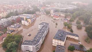 Jelenia Góra  powódź  15092024 [upl. by Ehrenberg]