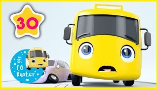 Buster and the Boxes  Go Buster Official  Little Baby Bus  Nursery Rhymes  ABCs and 123s [upl. by Aneel545]