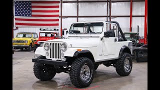 1984 Jeep CJ7 For Sale  Walk Around [upl. by Yelrebmyk30]