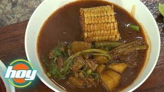 Receta de mole de olla tradicional  HOY [upl. by Laflam]