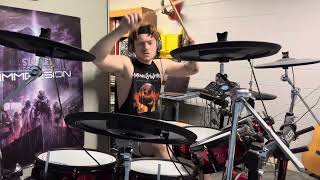 Undead Ahead 2 Tale of the Midnight Ride  Motionless in White drum cover [upl. by Alsi]