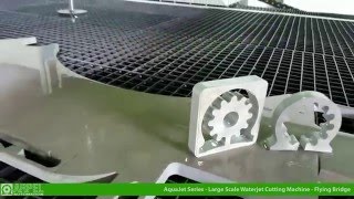 AquaJet 6025  WaterJet Cutting Machine [upl. by Anelhtak]