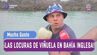 ¡Las locuras de Viñuela en Bahía Inglesa  Mucho gusto 2018 [upl. by Ydde168]