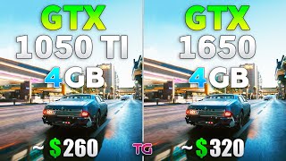 GTX 1050 Ti vs GTX 1650  Test in 2022 [upl. by Woods]