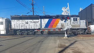 Broad Street level crossing Carlstadt NJ [upl. by Nirtiak980]