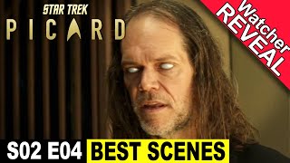 Star Trek Picard Season 2 Episode 4 BEST SCENE – Watcher Reveal [upl. by Nillek]