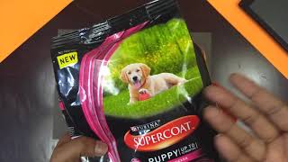 PURINA SUPERCOAT Puppy Dry Dog Food  Product TALK [upl. by Ocinom]