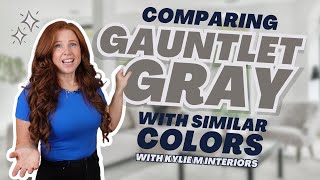 Gauntlet Gray Comparing Similar Colors [upl. by Feucht]