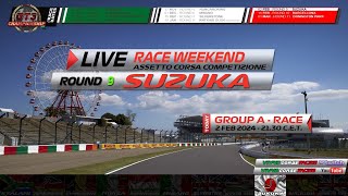 VII Campionato GT3 ACC  202324  Suzuka [upl. by Eliam775]