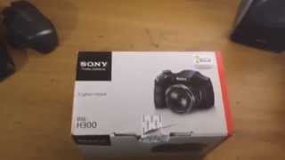 Sony DSC H300 FOTOCAMERA RECENSIONE UNBOXING italiano [upl. by Alat]