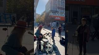 BLUES Rock with LOOPER on the street in Larissa GREECE The link to the complete video is below [upl. by Fleurette]