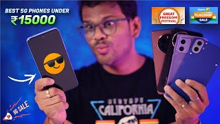 TOP 5 Best 5G Phones Under 15000  Flipkart amp Amazon Sale l Best SmartPhones Under 15000 [upl. by Eltsyrk89]