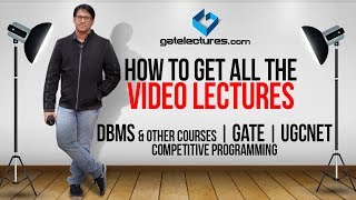 How to get all the video lectures for DBMS amp Other courses  GATE  UGCNET  Competitive programming [upl. by Bille]