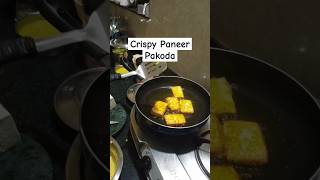 Crispy Paneer pakora 😋paneer pakoda recipe youtubeshorts viralshots trandingshortsyummy pakoda [upl. by Anual]