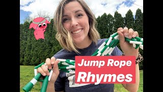 Jump Rope Rhymes  Move It Monday [upl. by Latsirhc]