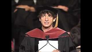 Neil Gaiman  Inspirational Commencement Speech at the University of the Arts 2012 [upl. by Atteuqahs]