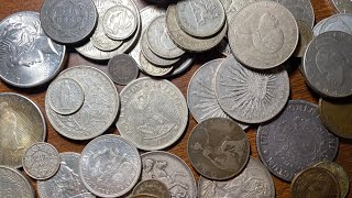 Pile of US Type amp Rare World Silver Coins [upl. by Saber257]